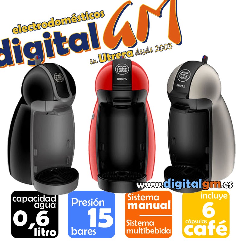 Deposito cafetera dolce gusto Krups delonghi